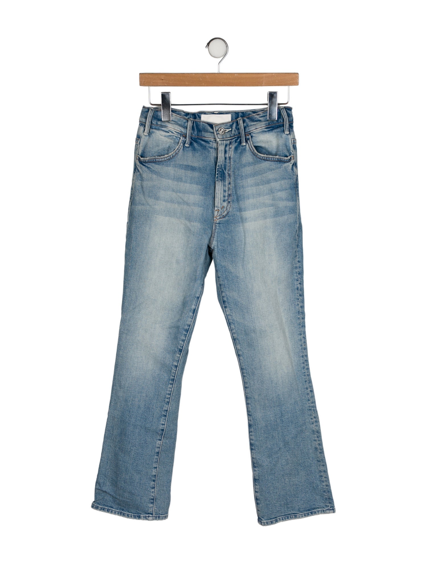Mother High-Rise Wide Leg Jeans