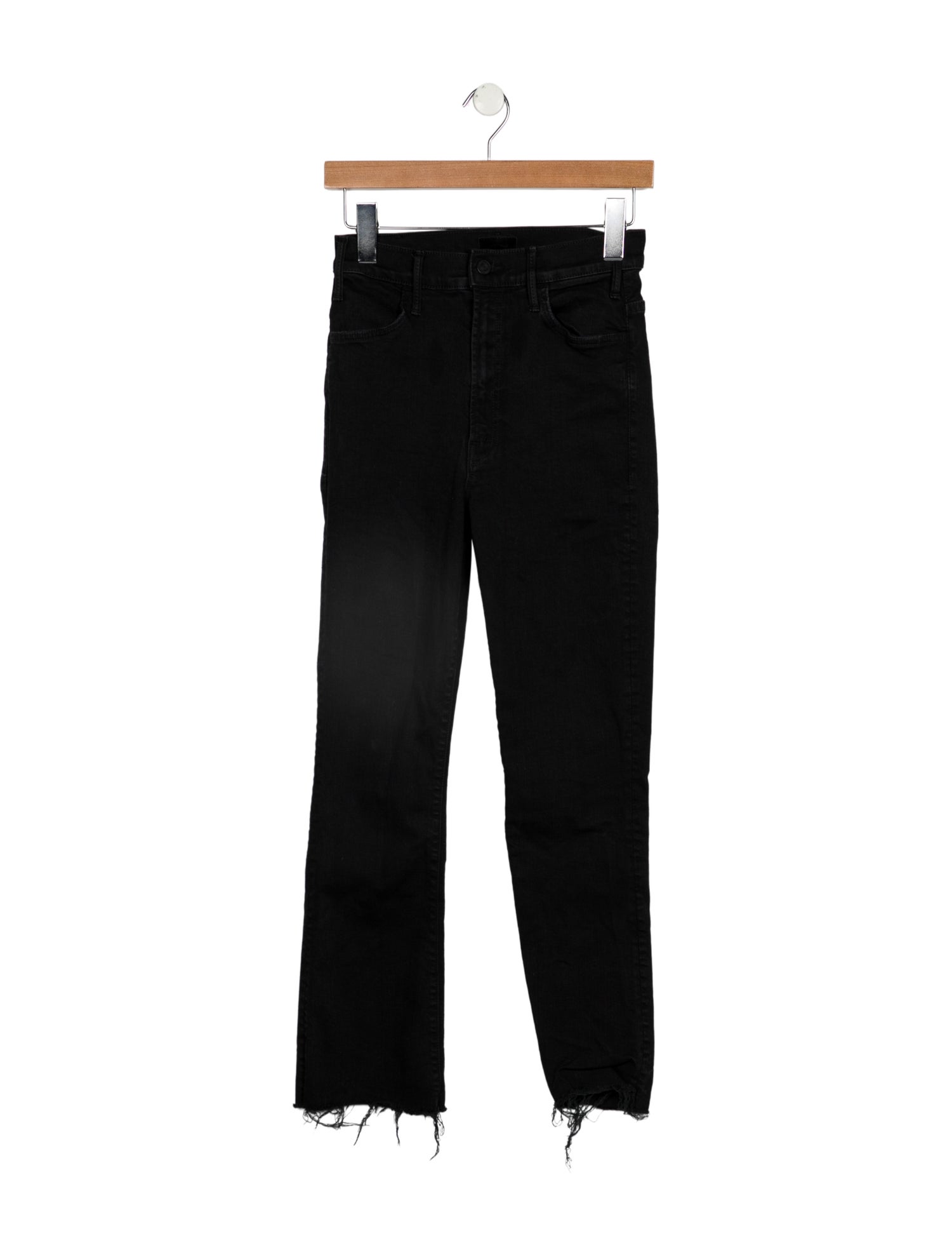 Mother High-Rise Straight Leg Jeans