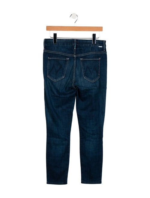 Mother Mid-Rise Skinny Leg Jeans