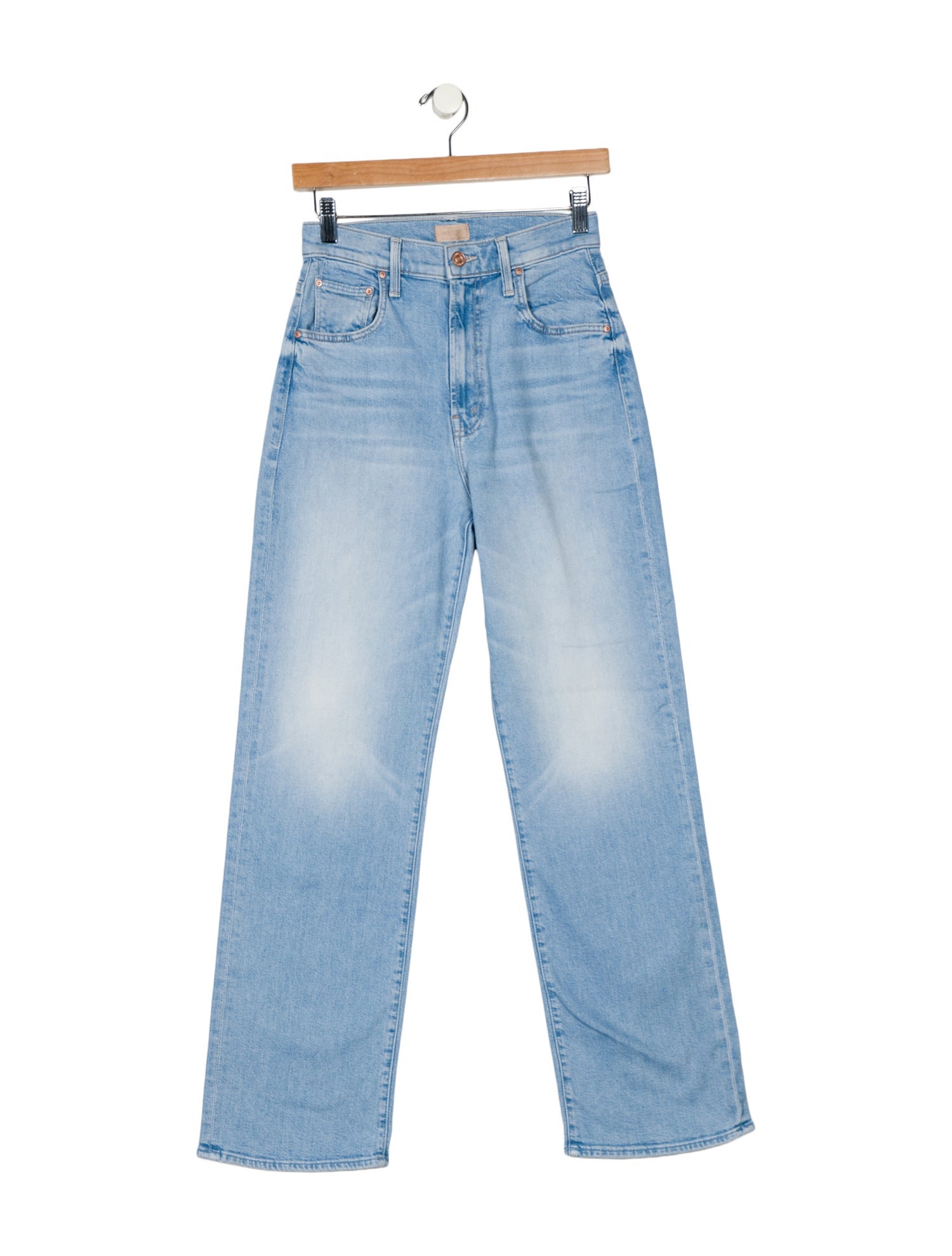 Mother High-Rise Wide Leg Jeans