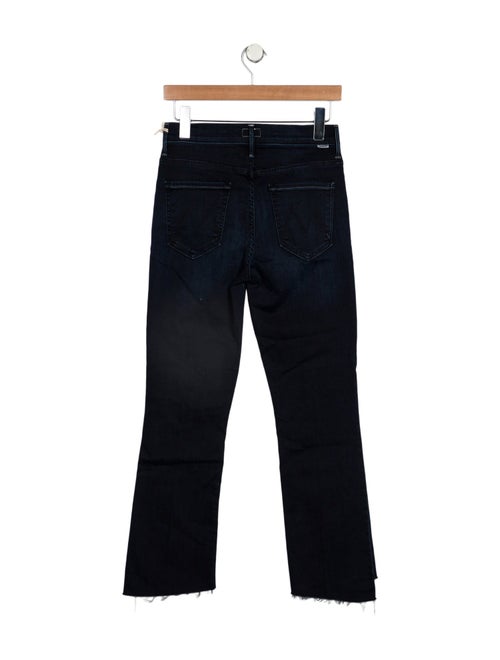 Mother Mid-Rise Straight Leg Jeans
