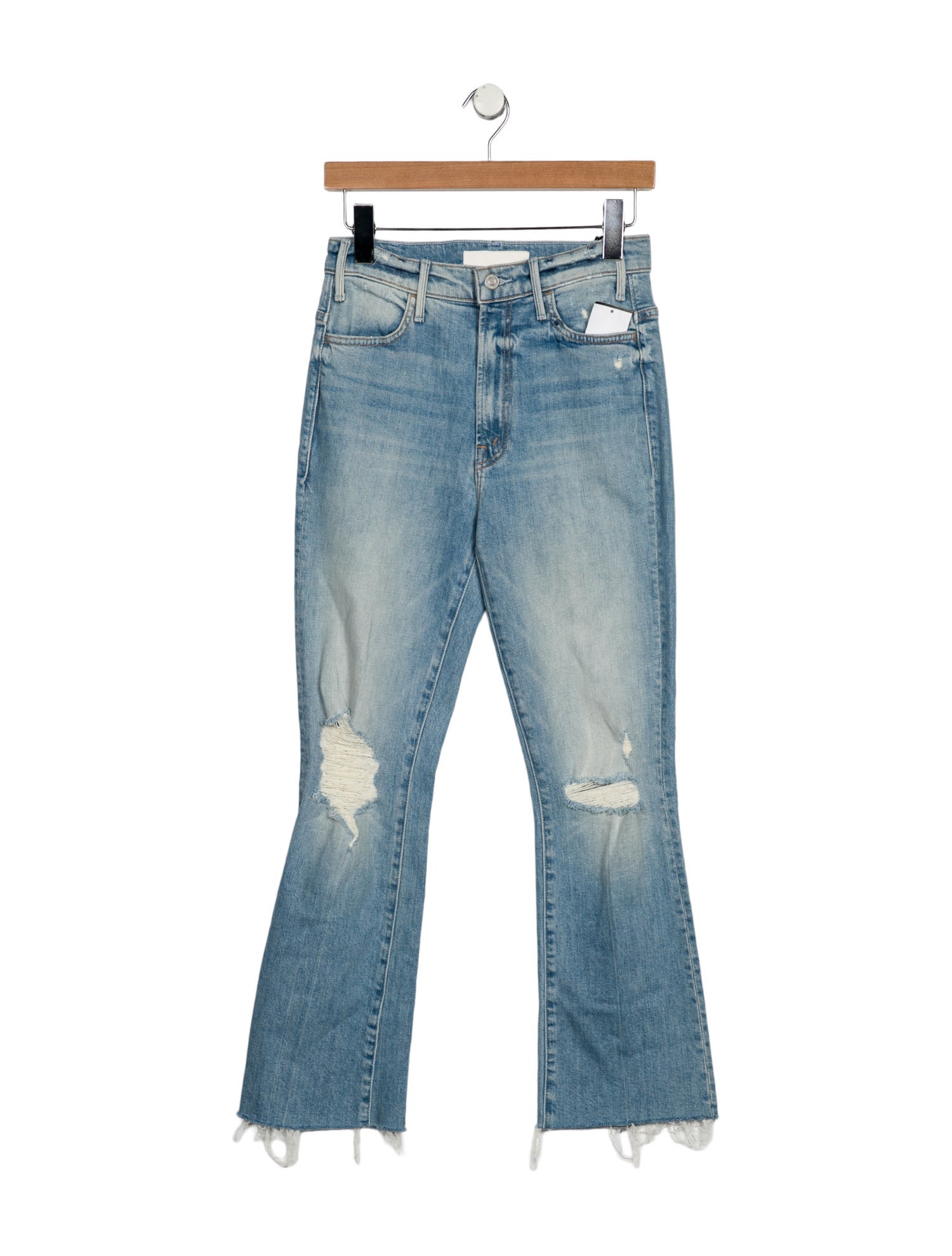 Mother High-Rise Straight Leg Jeans