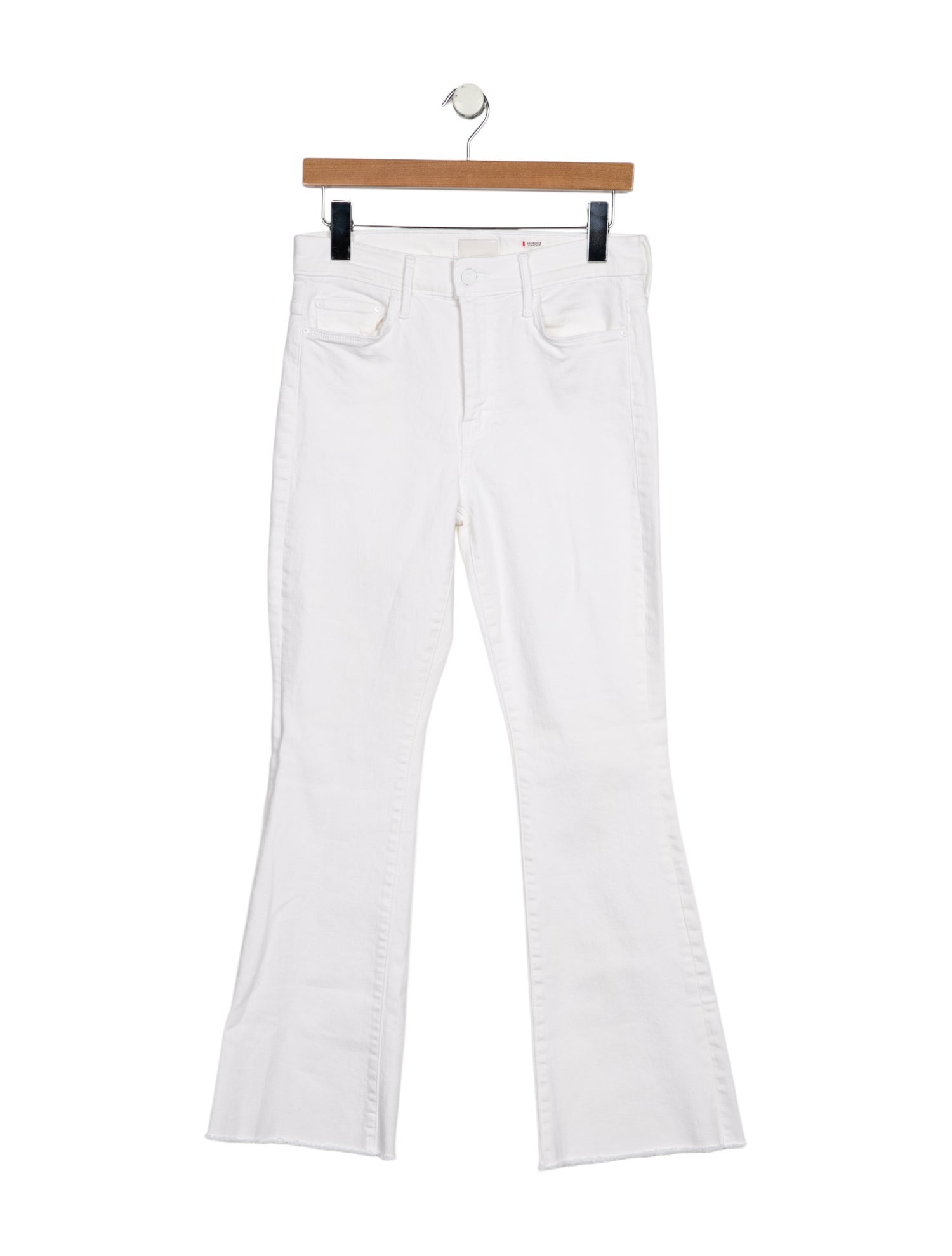 Mother Mid-Rise Wide Leg Jeans