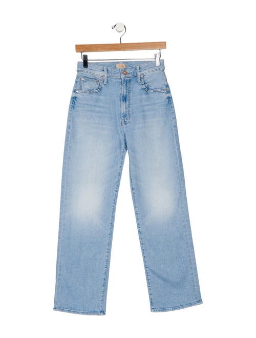 Mother High-Rise Straight Leg Jeans