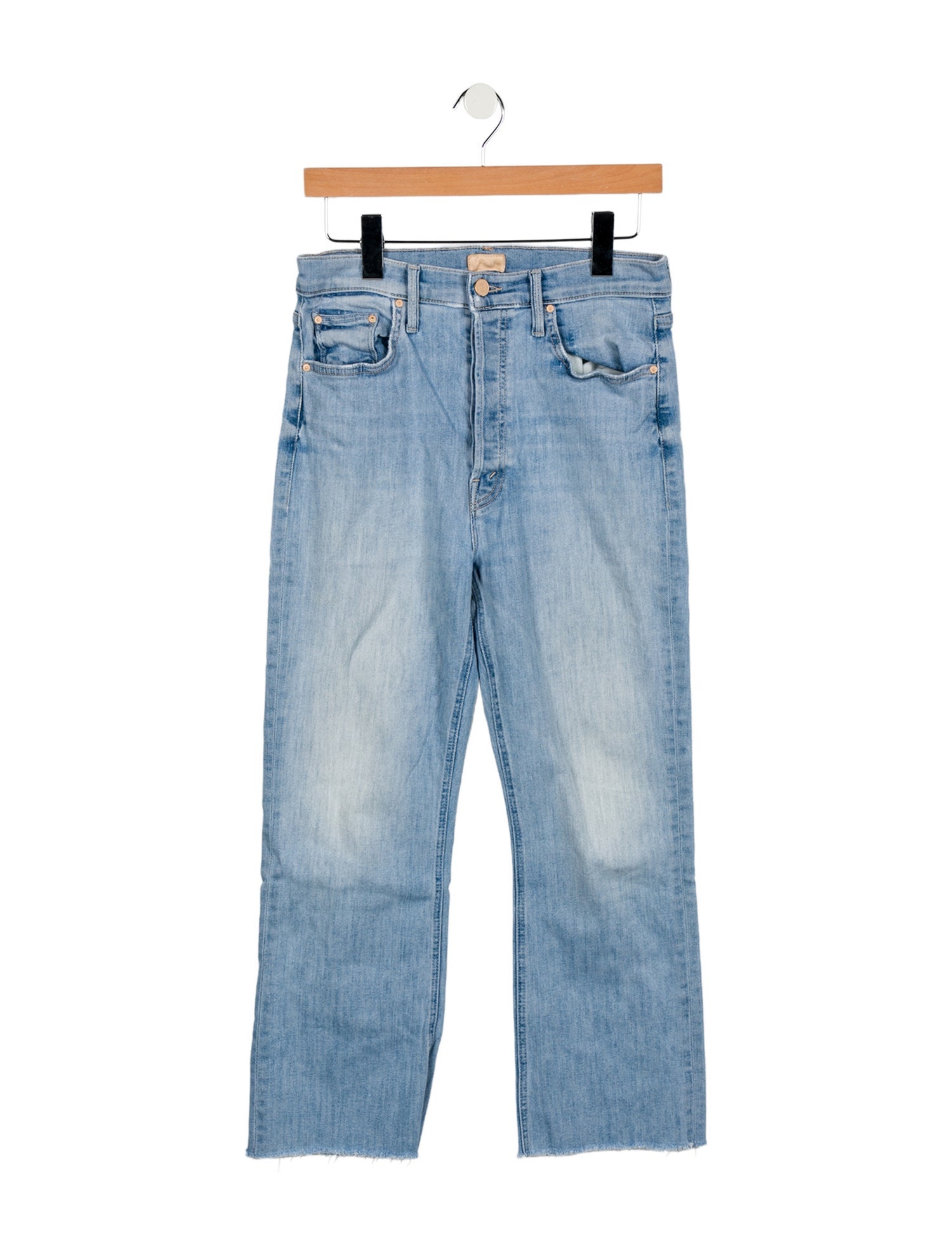 Mother High-Rise Wide Leg Jeans