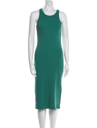 Mother Scoop Neck Knee-Length Dress