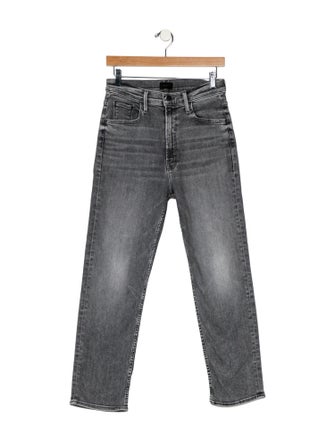 Mother High-Rise Straight Leg Jeans