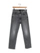 Mother High-Rise Straight Leg Jeans