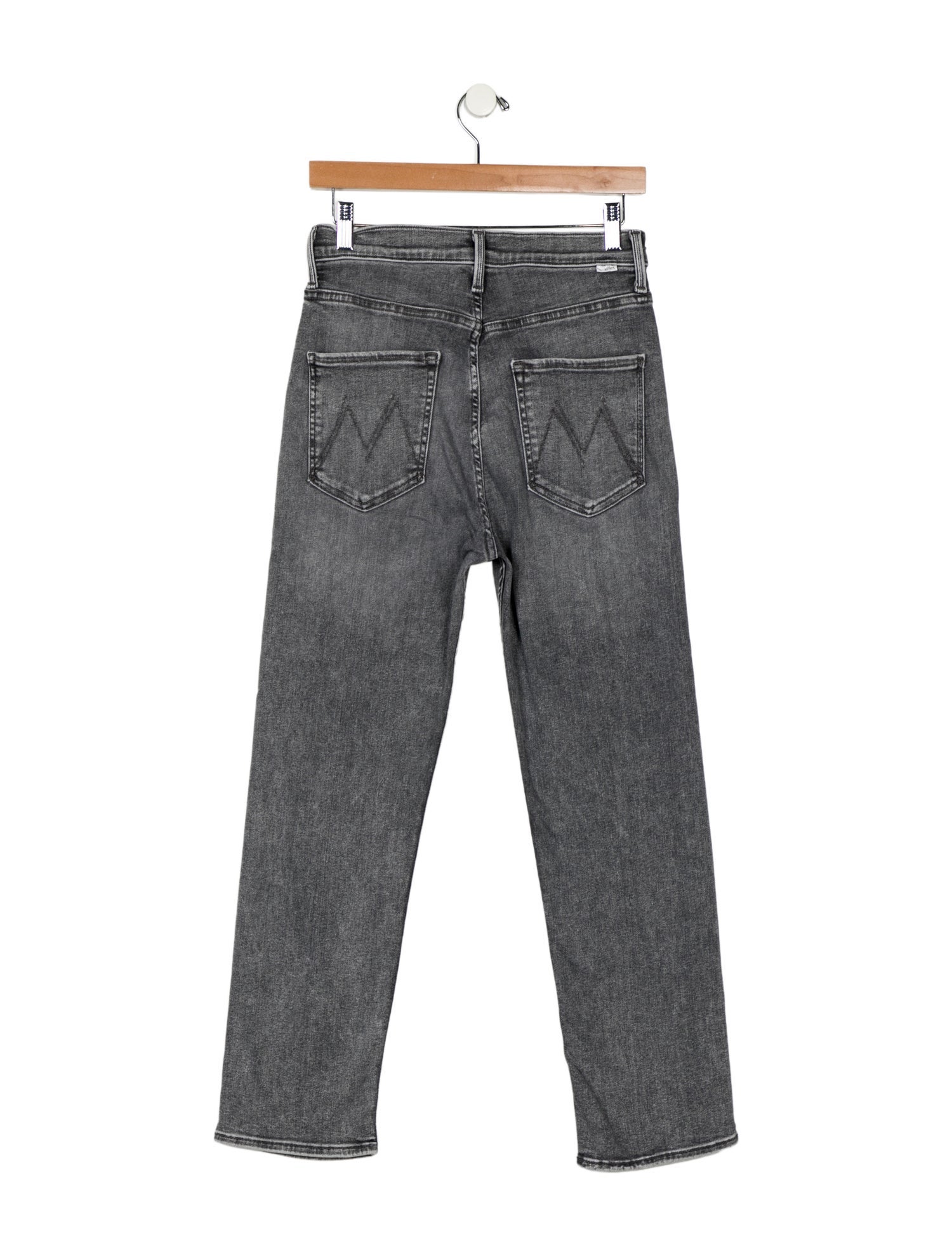 Mother High-Rise Straight Leg Jeans