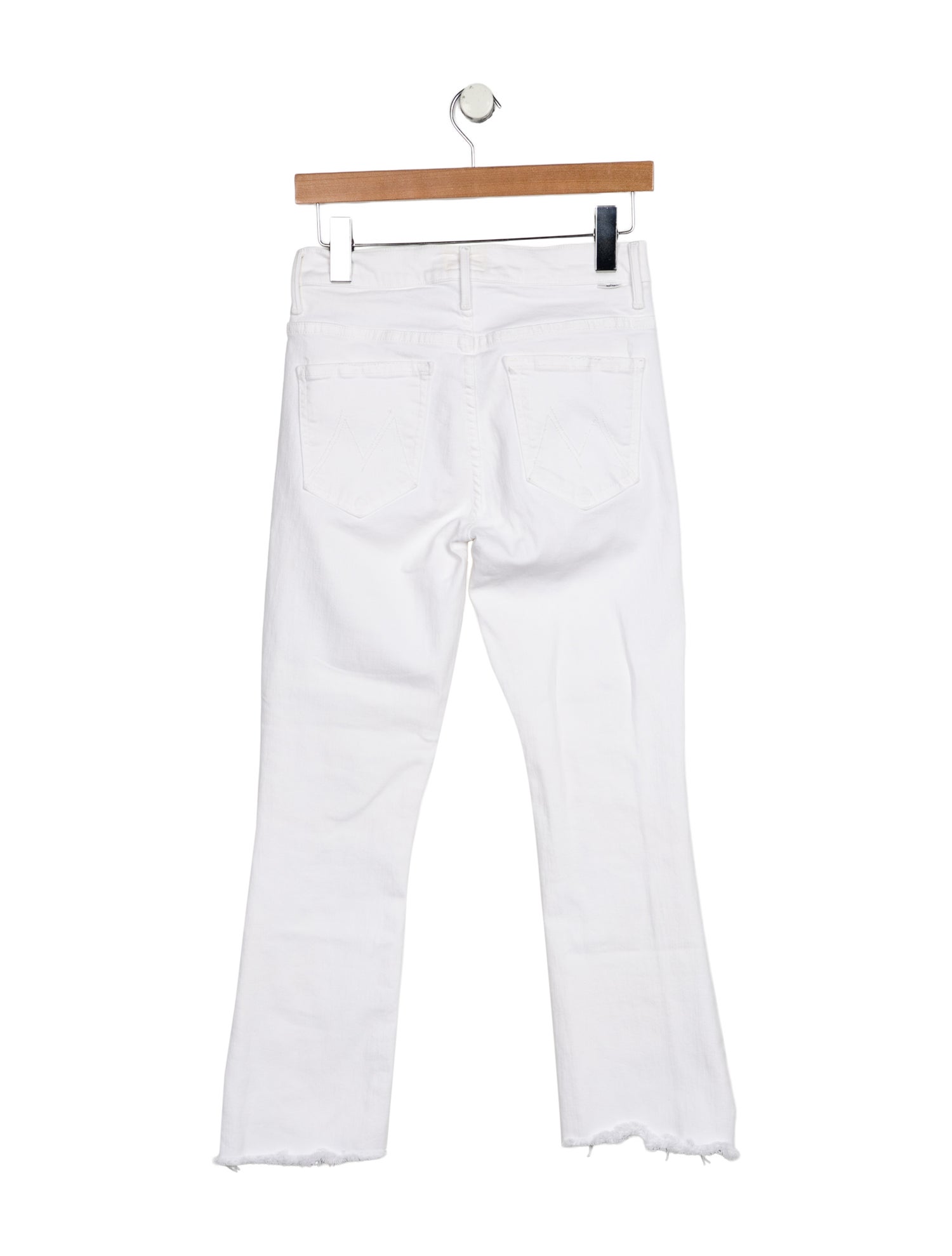 Mother Mid-Rise Straight Leg Jeans