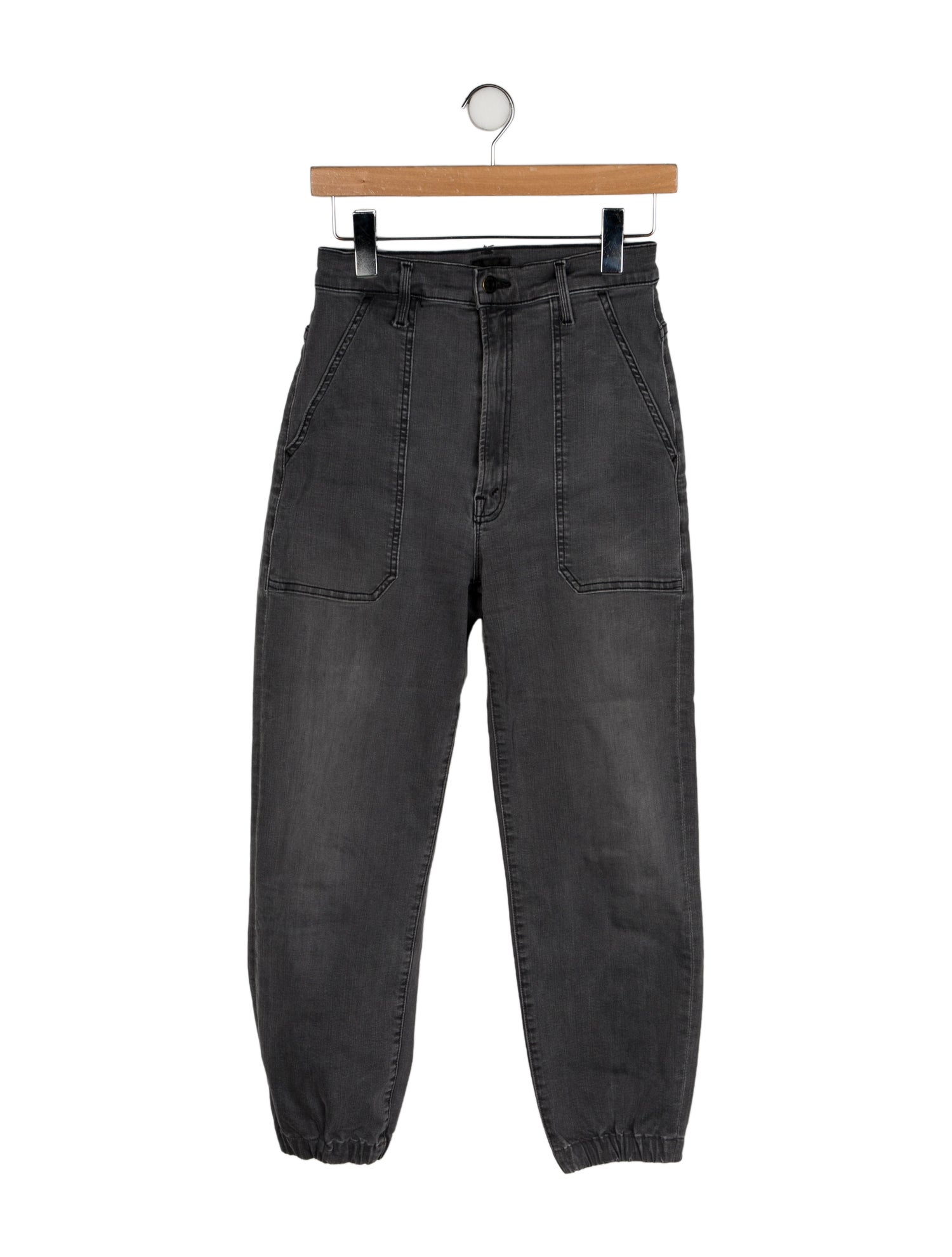 Mother High-Rise Straight Leg Jeans