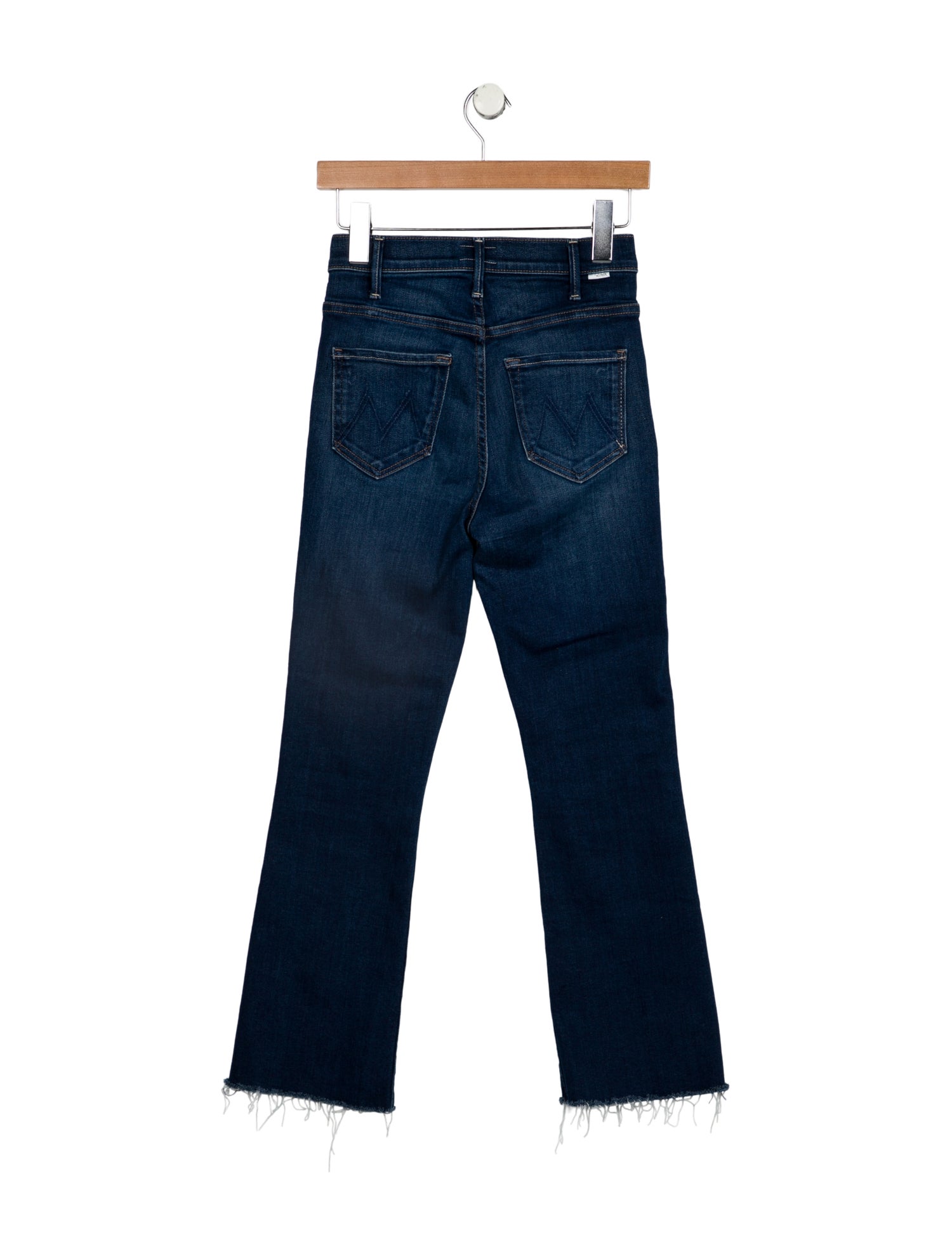 Mother Mid-Rise Straight Leg Jeans