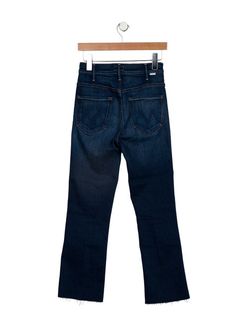 Mother Mid-Rise Straight Leg Jeans