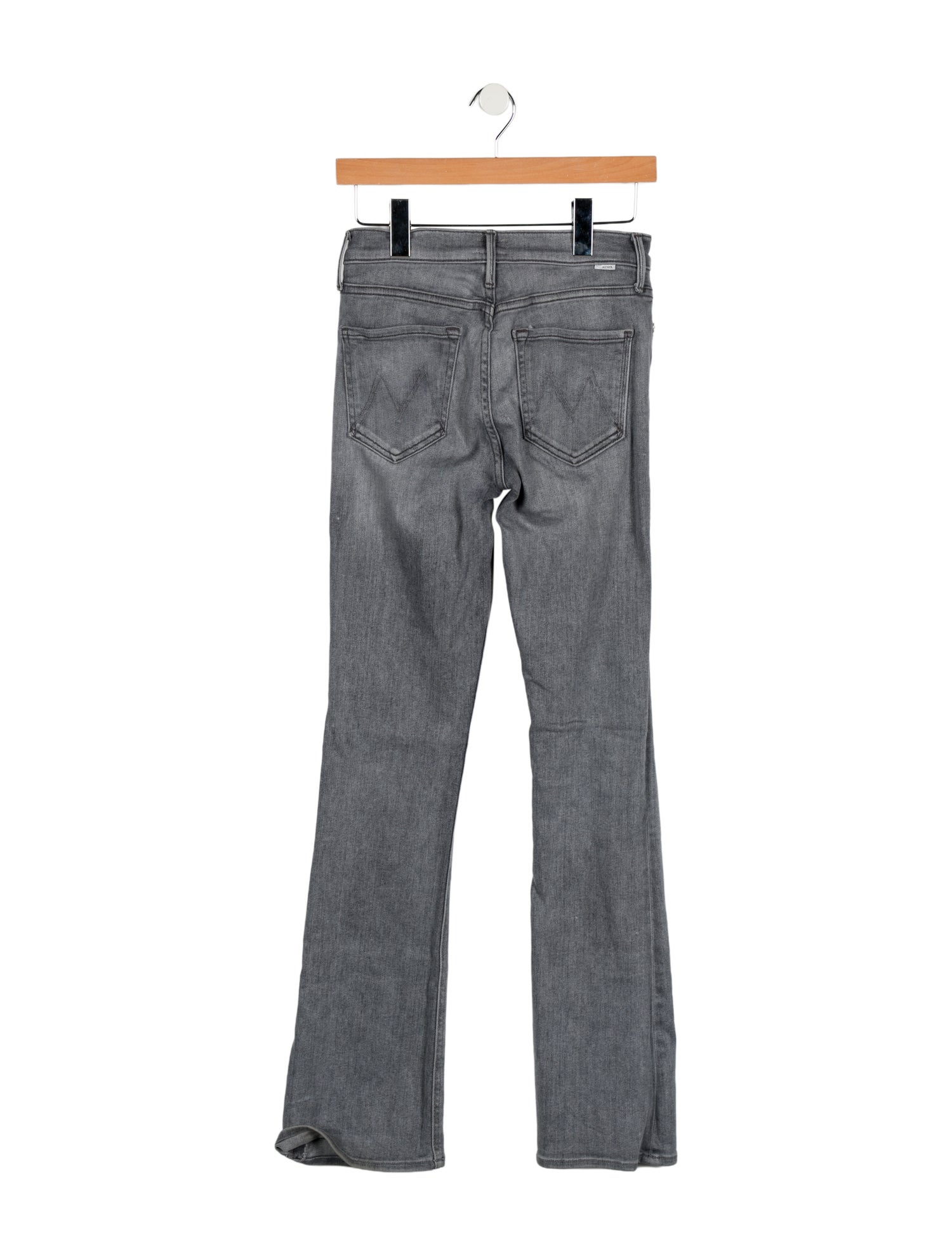 Mother Mid-Rise Straight Leg Jeans