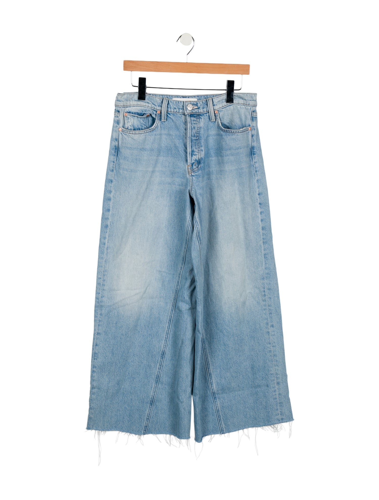 Mother High-Rise Wide Leg Jeans