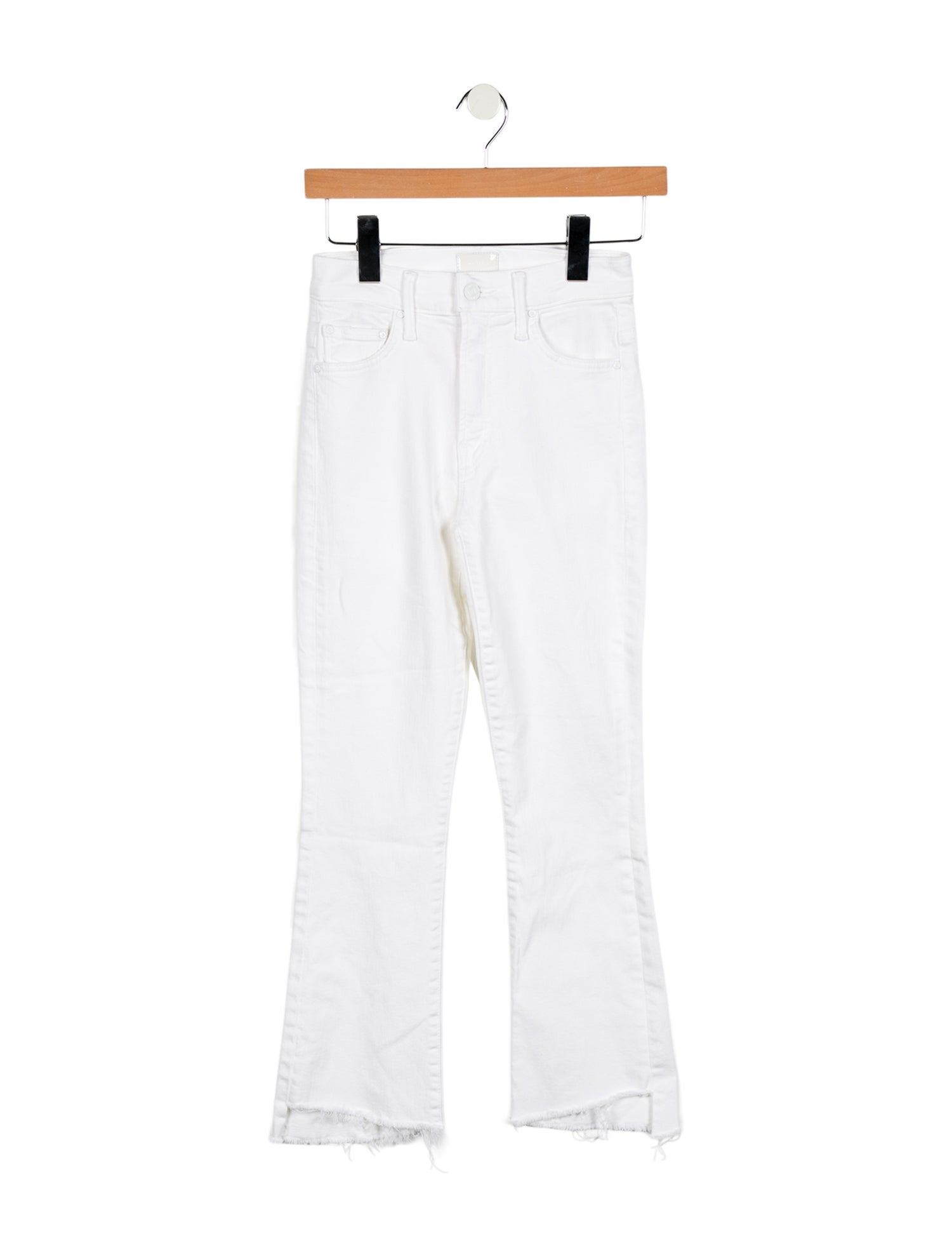 Mother Mid-Rise Straight Leg Jeans