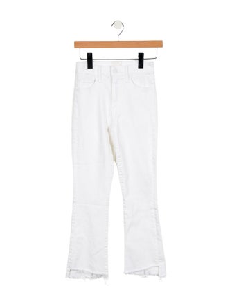 Mother Mid-Rise Straight Leg Jeans