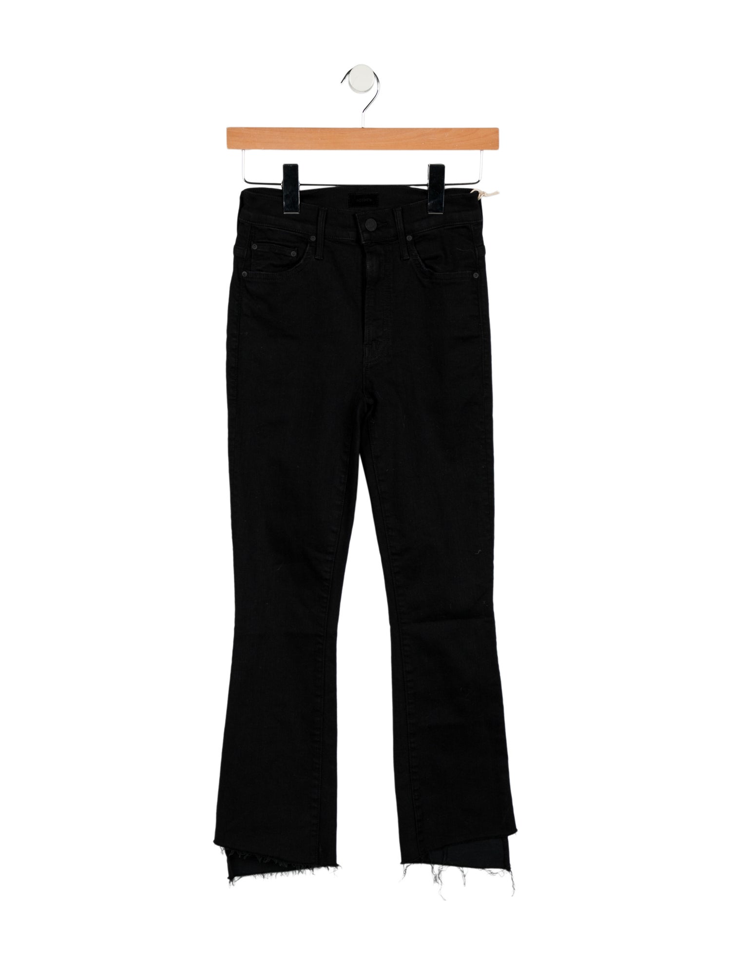 Mother Mid-Rise Straight Leg Jeans