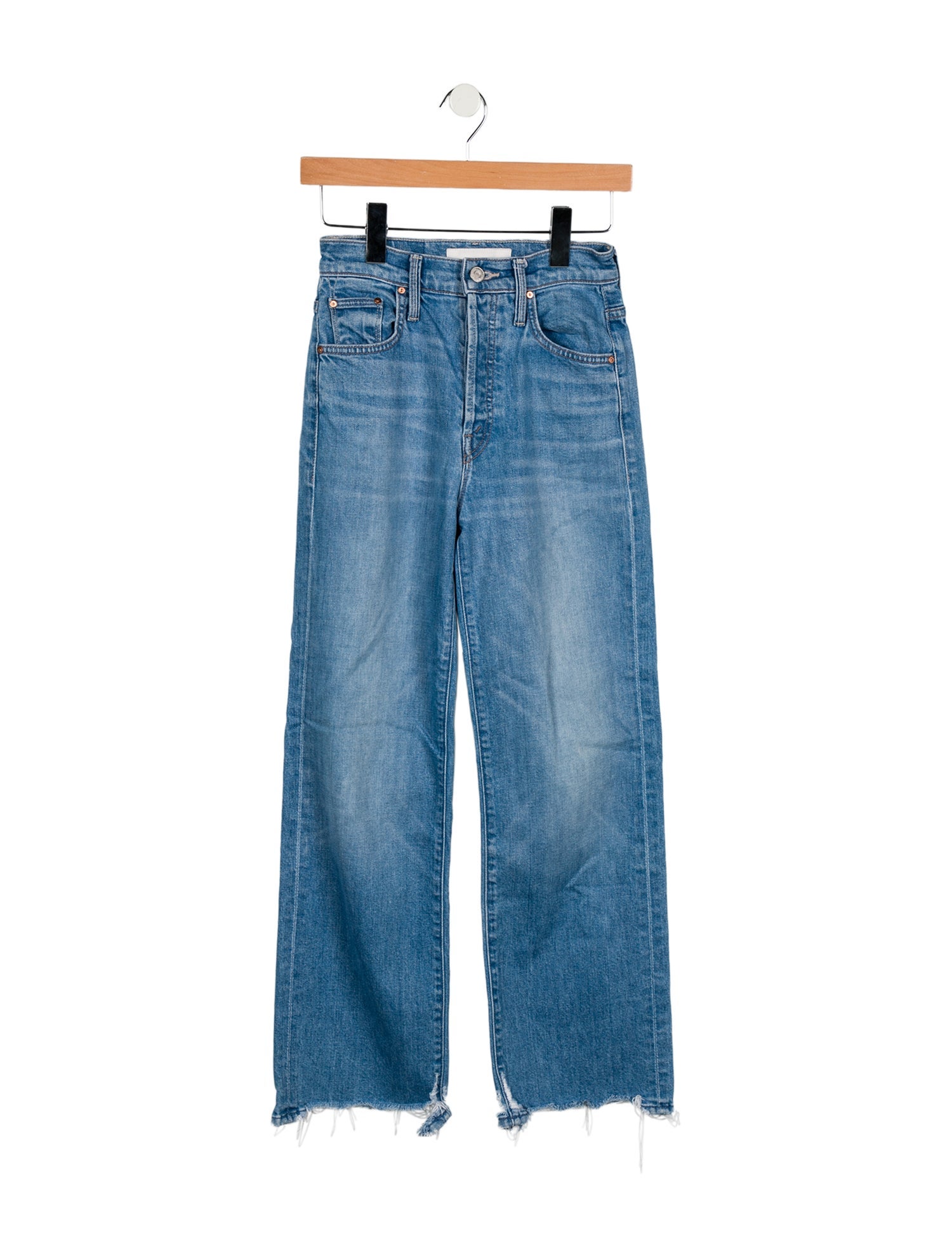 Mother High-Rise Straight Leg Jeans