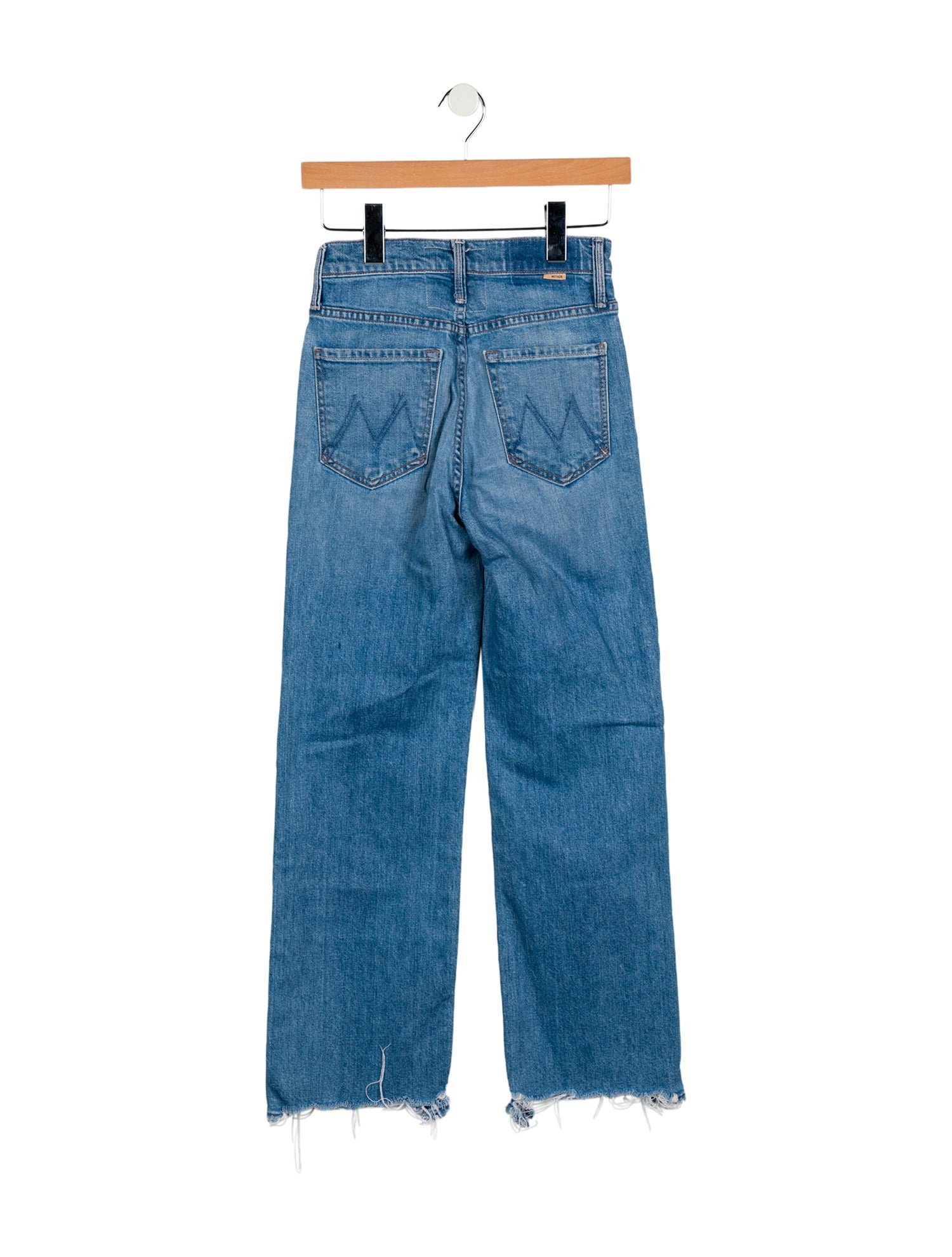 Mother High-Rise Straight Leg Jeans