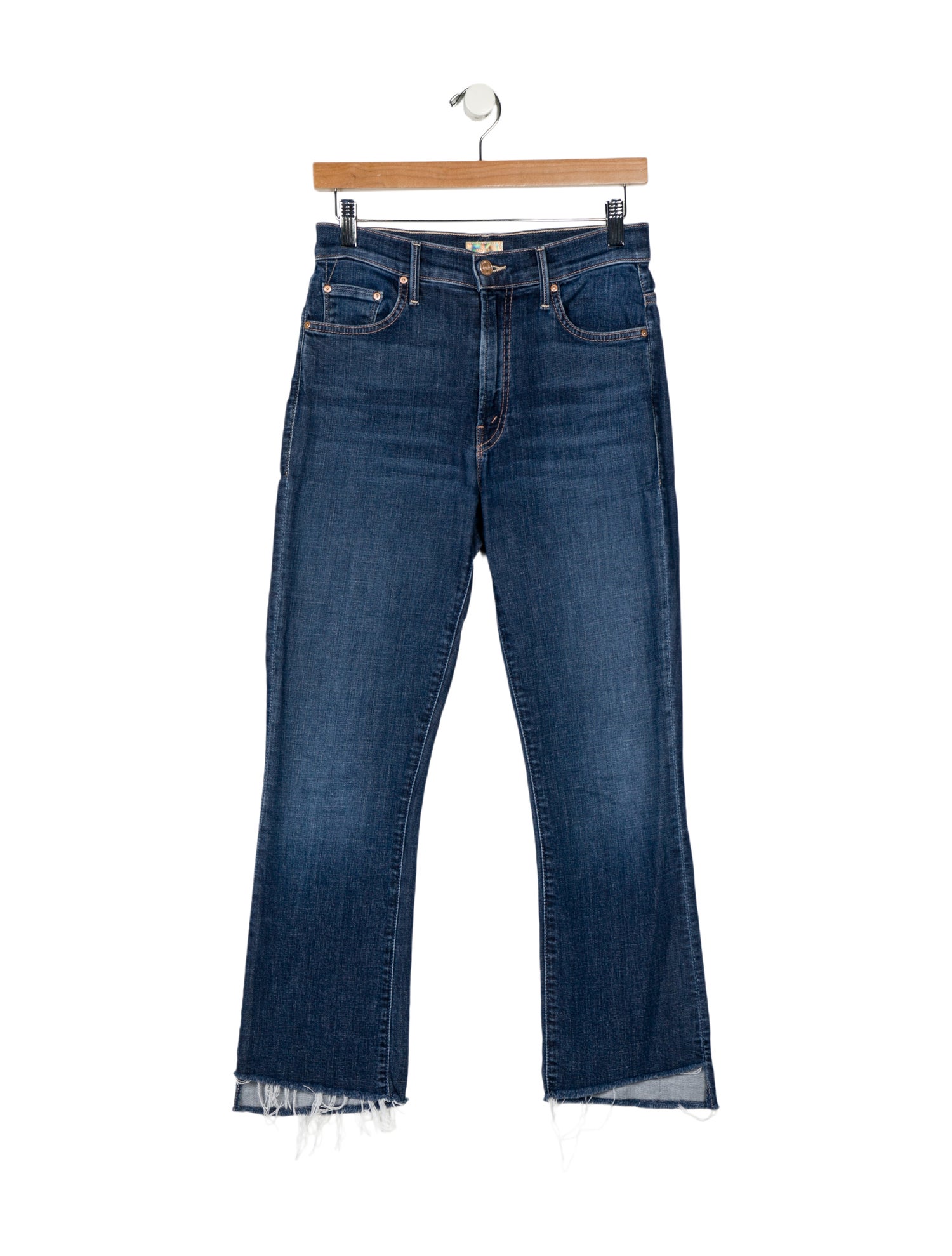 Mother High-Rise Straight Leg Jeans