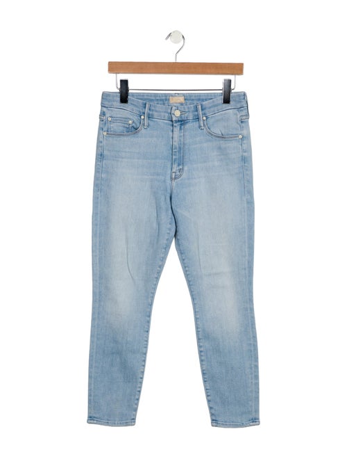 Mother Mid-Rise Skinny Leg Jeans