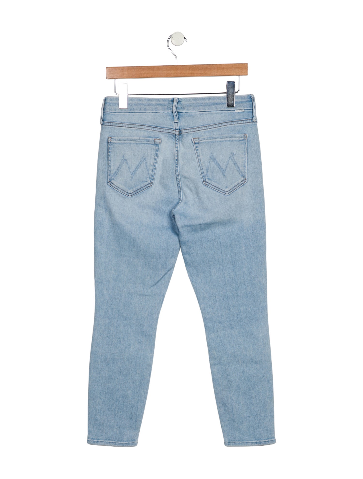 Mother Mid-Rise Skinny Leg Jeans