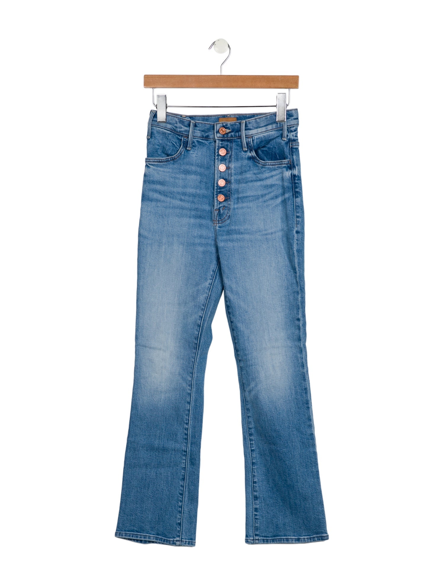 Mother High-Rise Straight Leg Jeans