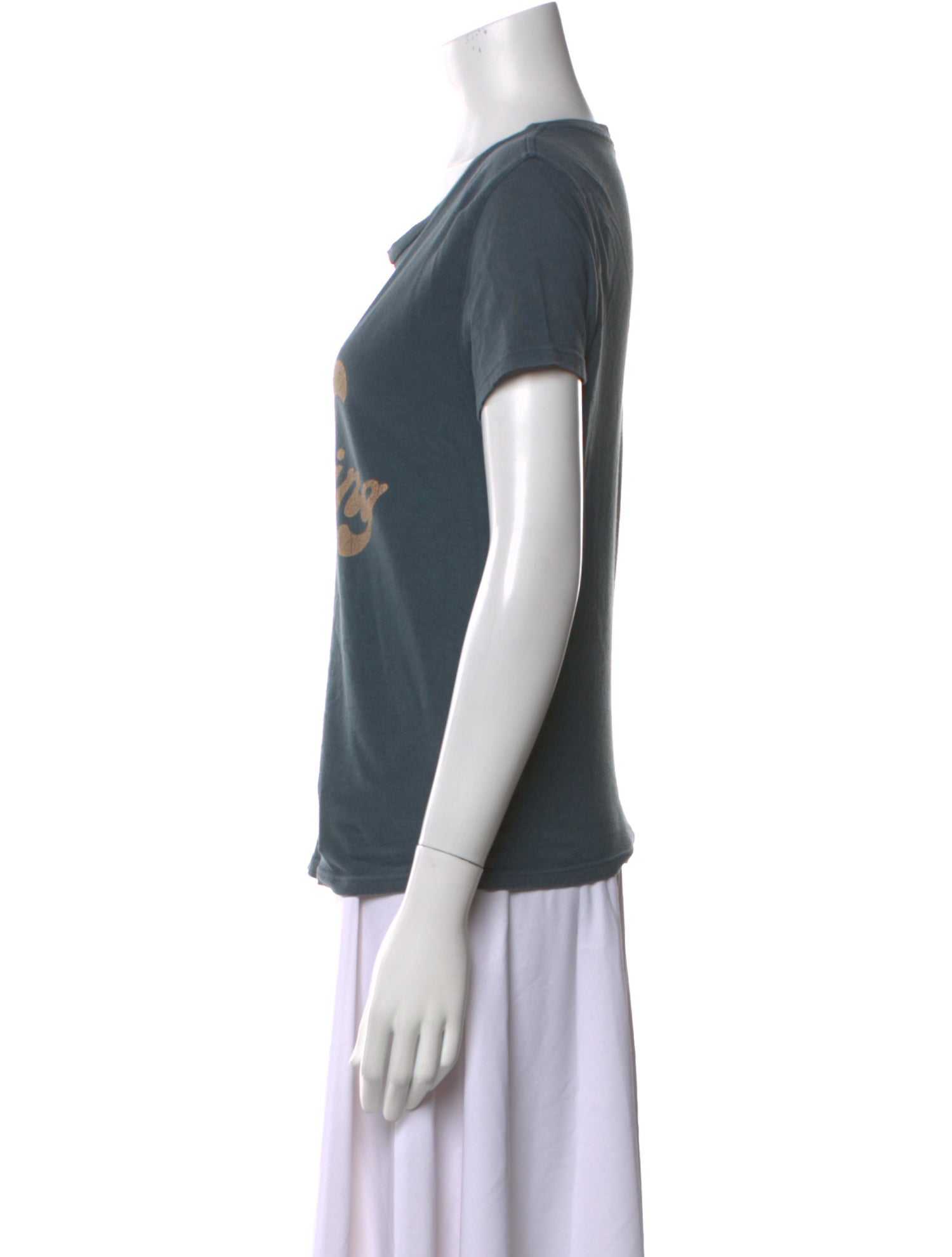 Mother Graphic Print Scoop Neck T-Shirt