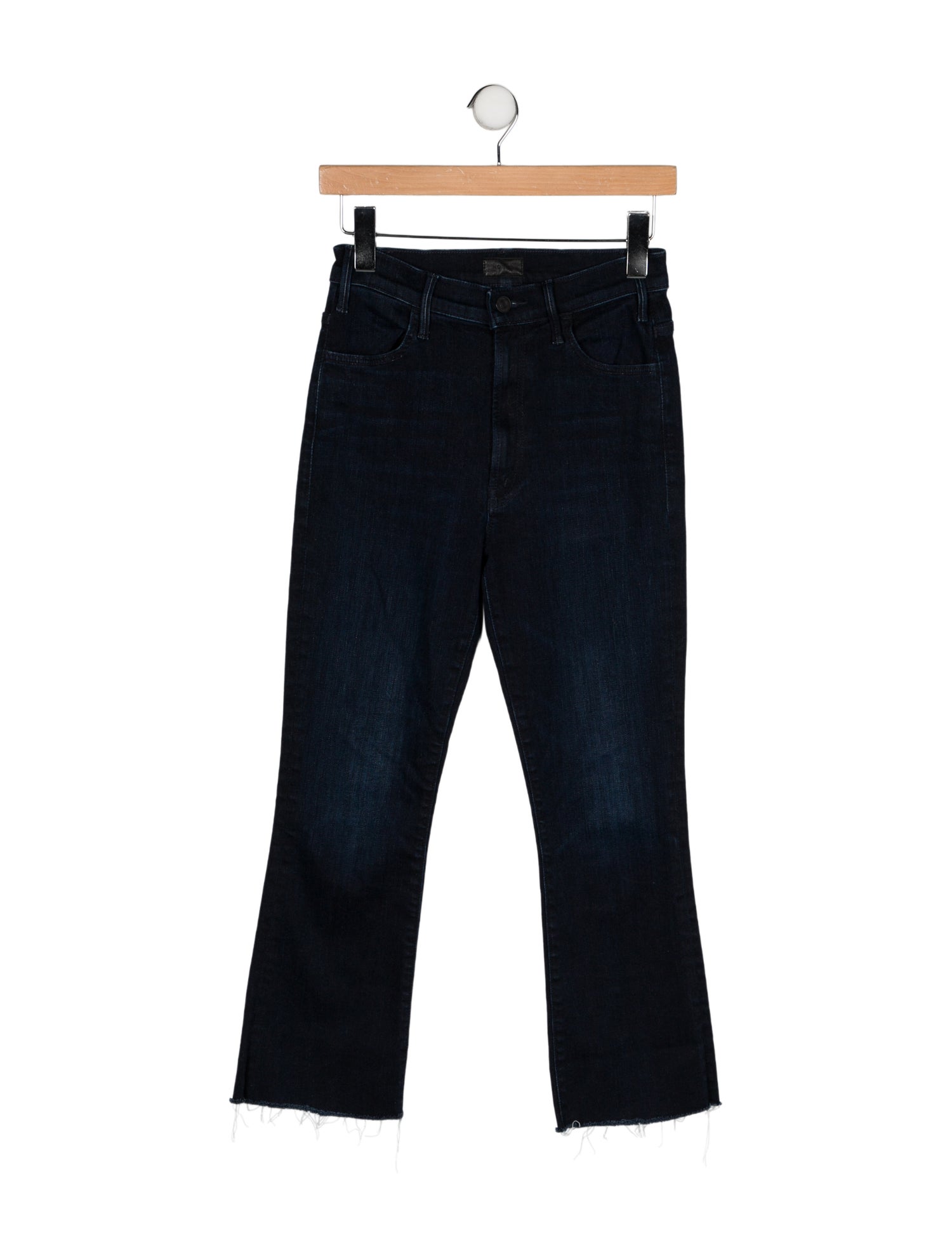 Mother Mid-Rise Straight Leg Jeans