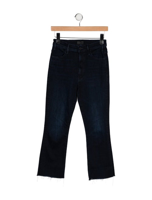 Mother Mid-Rise Straight Leg Jeans