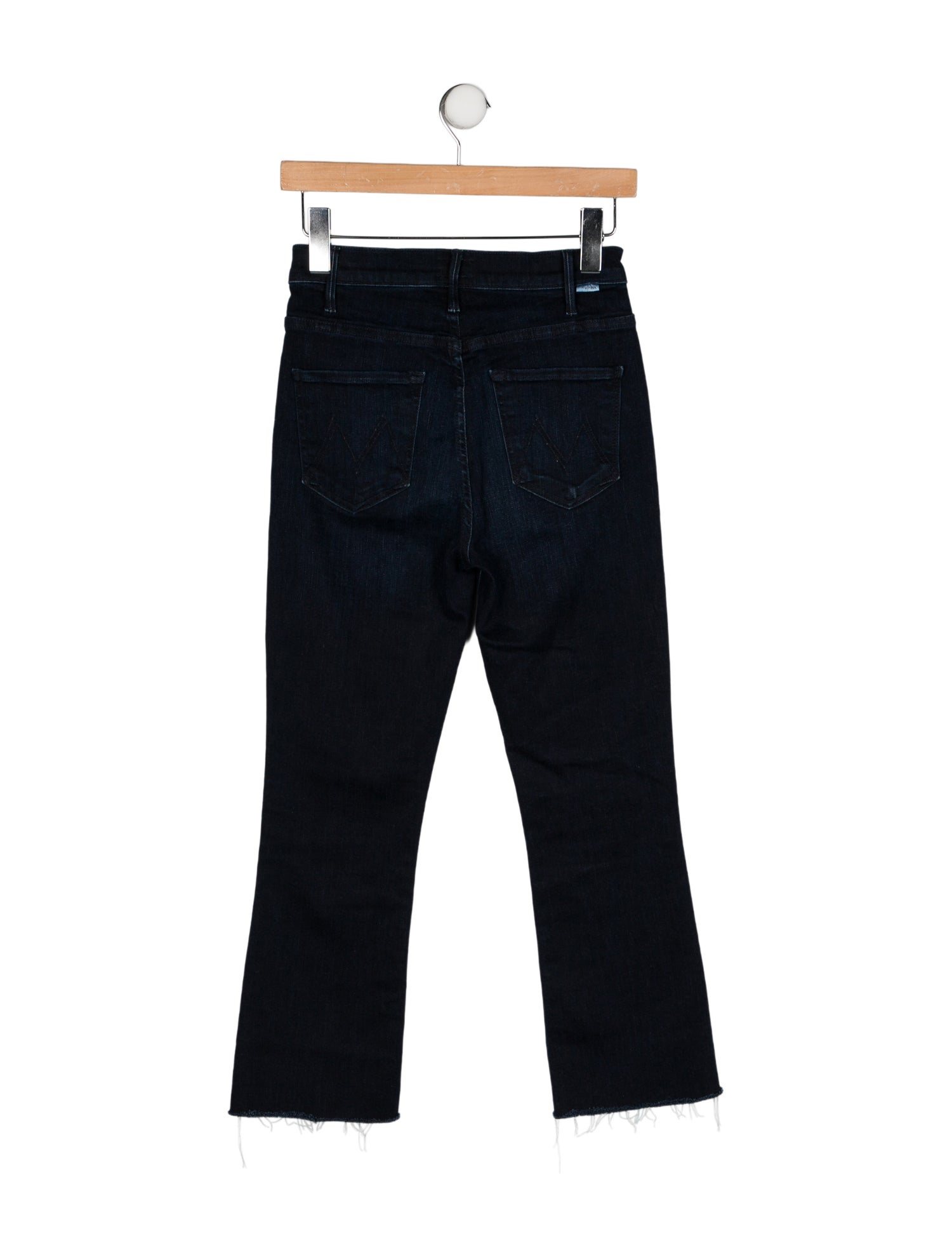 Mother Mid-Rise Straight Leg Jeans