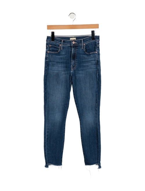 Mother Mid-Rise Skinny Leg Jeans