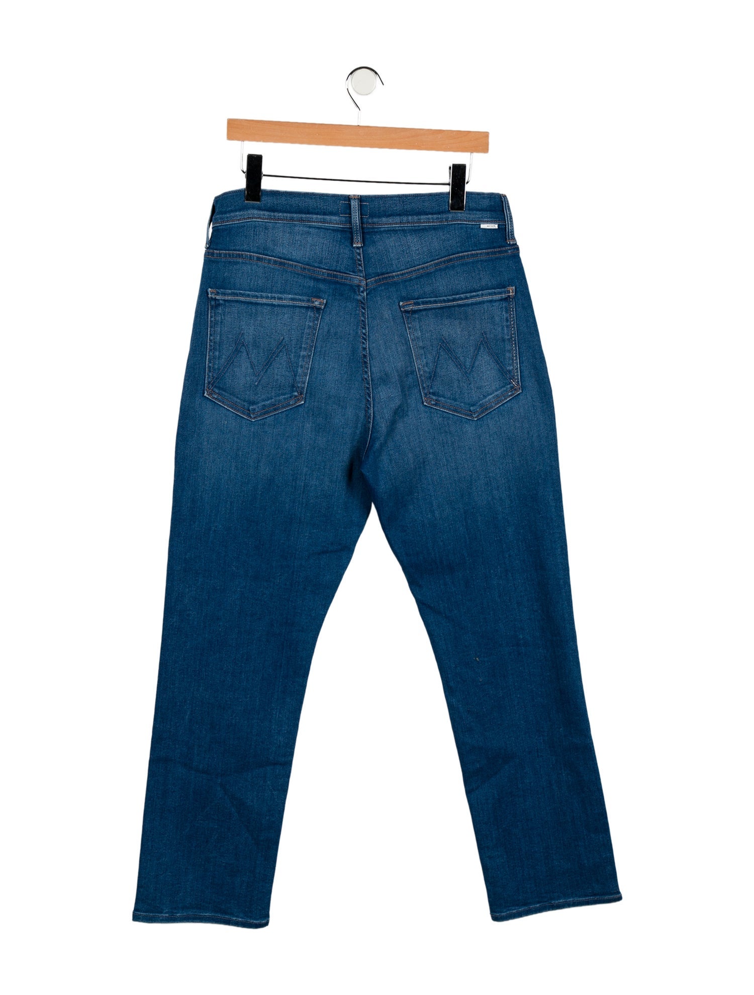 Mother High-Rise Straight Leg Jeans
