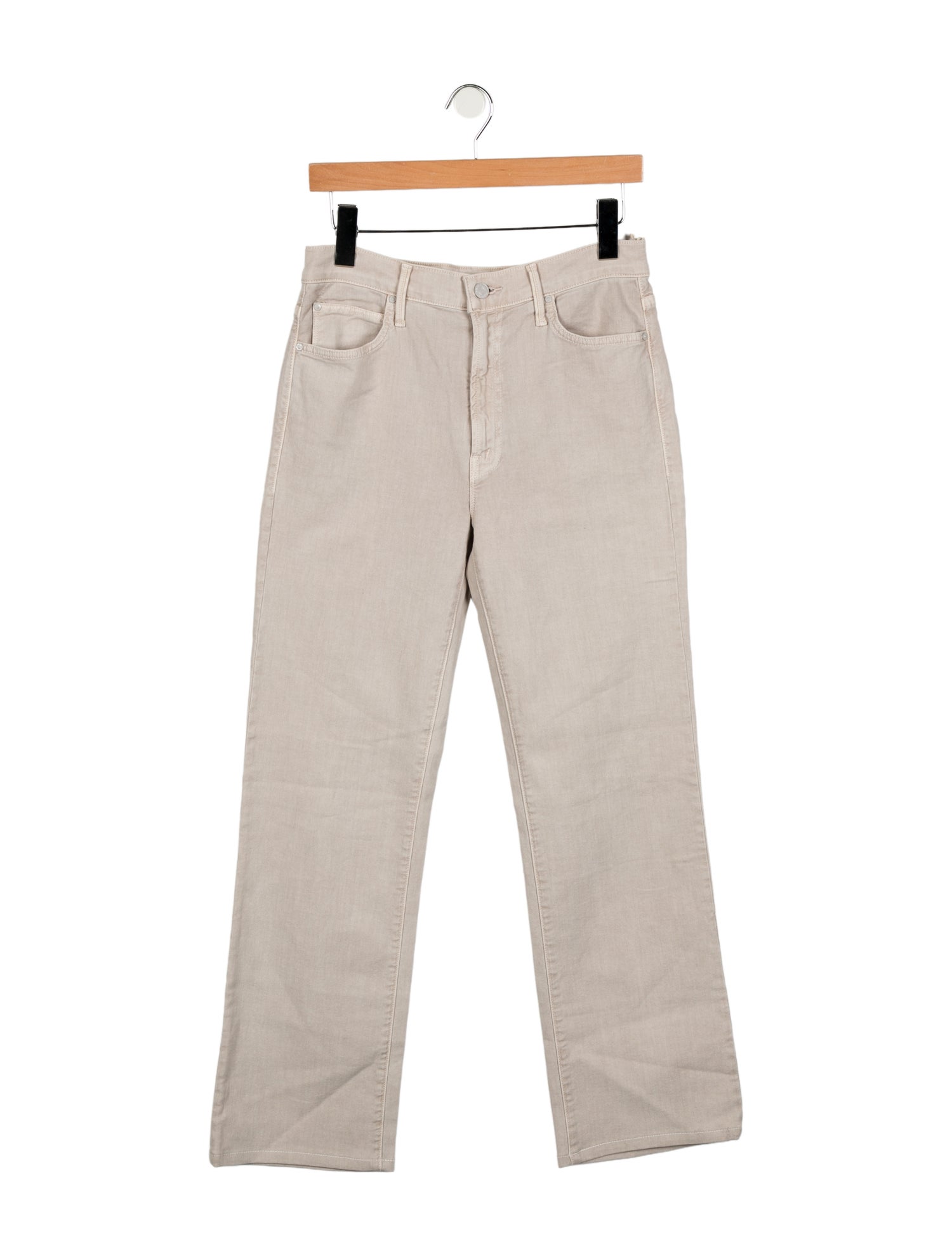 Mother Mid-Rise Straight Leg Jeans w/ Tags