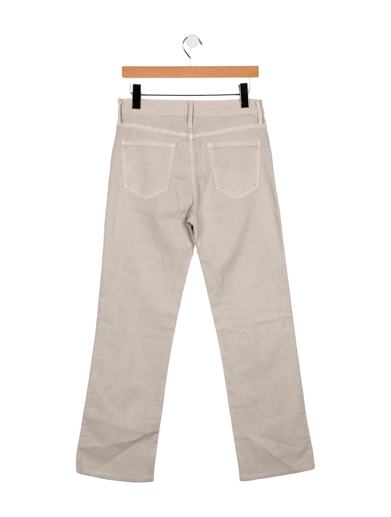 Mother Mid-Rise Straight Leg Jeans w/ Tags