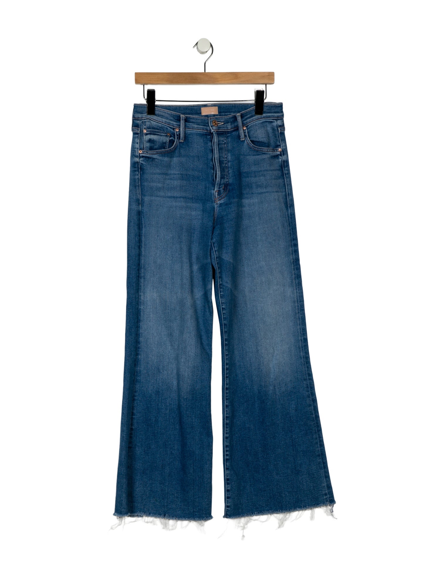 Mother High-Rise Wide Leg Jeans