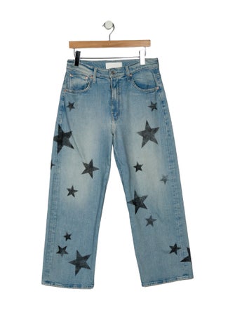 Mother High-Rise Wide Leg Jeans