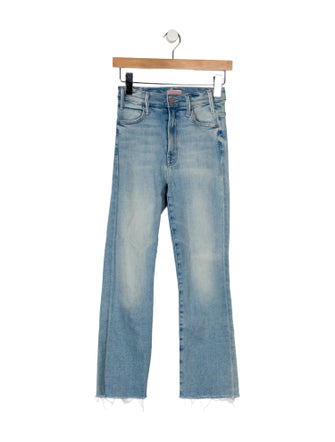 Mother High-Rise Straight Leg Jeans