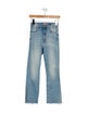 Mother High-Rise Straight Leg Jeans