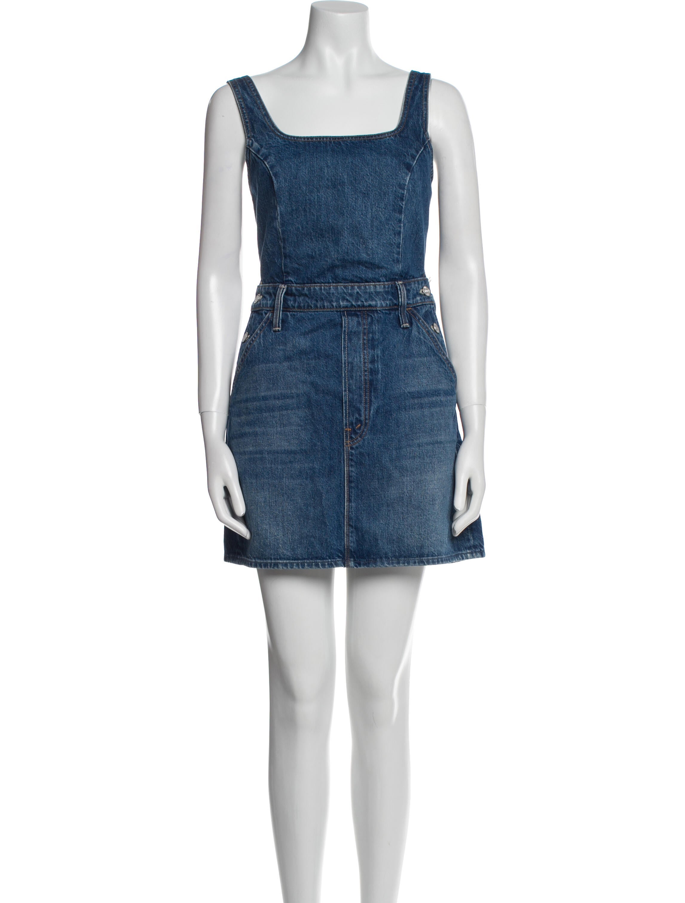 Mother Square Neckline Mini Dress w/ Tags