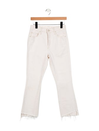 Mother High-Rise Straight Leg Jeans