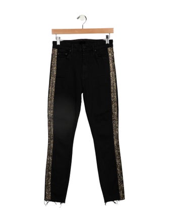 Mother High-Rise Skinny Leg Jeans