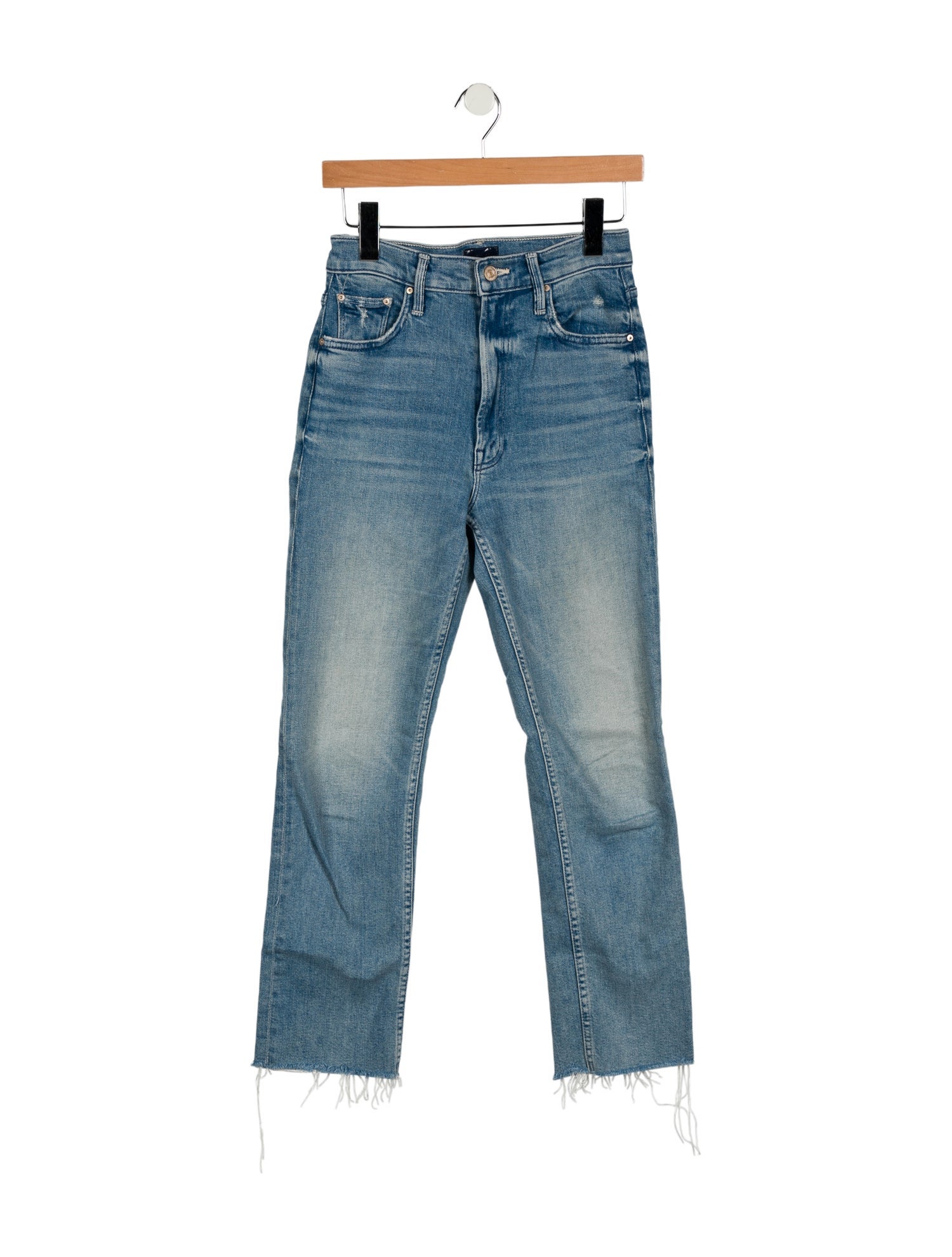 Mother High-Rise Wide Leg Jeans