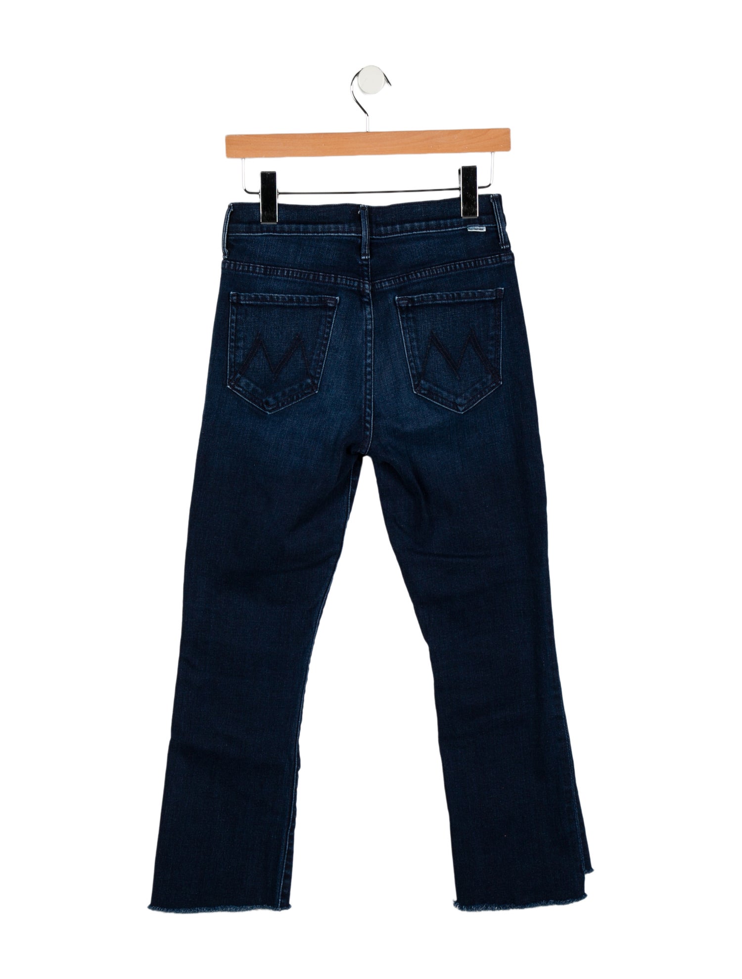Mother Mid-Rise Straight Leg Jeans
