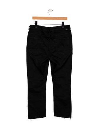 Mother High-Rise Straight Leg Jeans