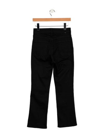 Mother High-Rise Straight Leg Jeans