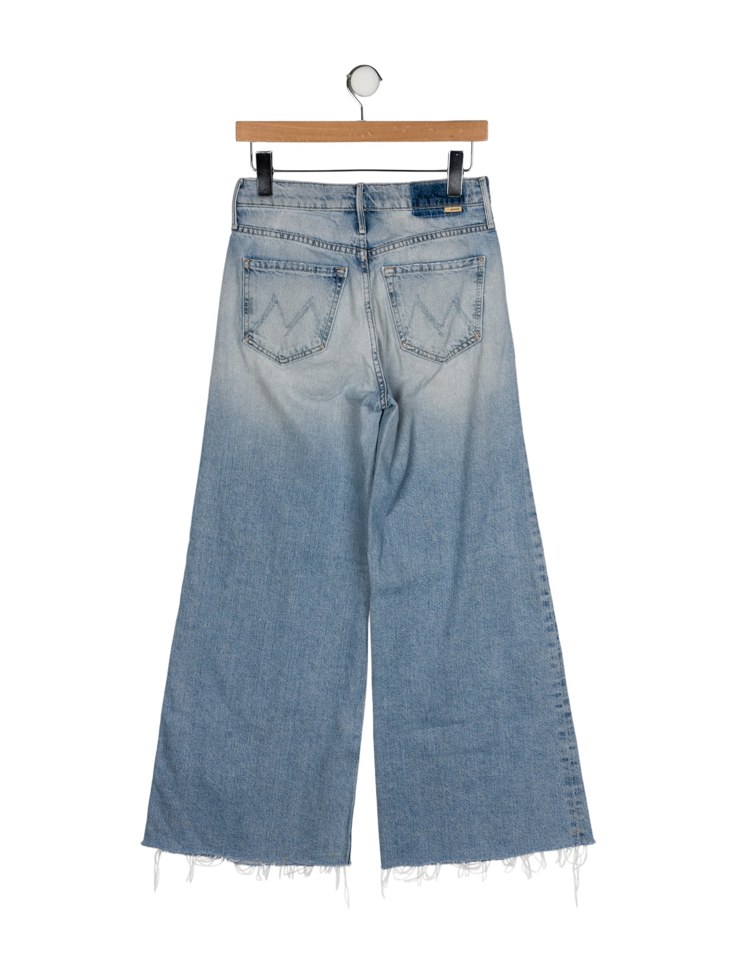 Mother High-Rise Wide Leg Jeans