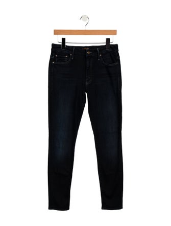 Mother Mid-Rise Skinny Leg Jeans