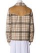 Mother Plaid Print Jacket